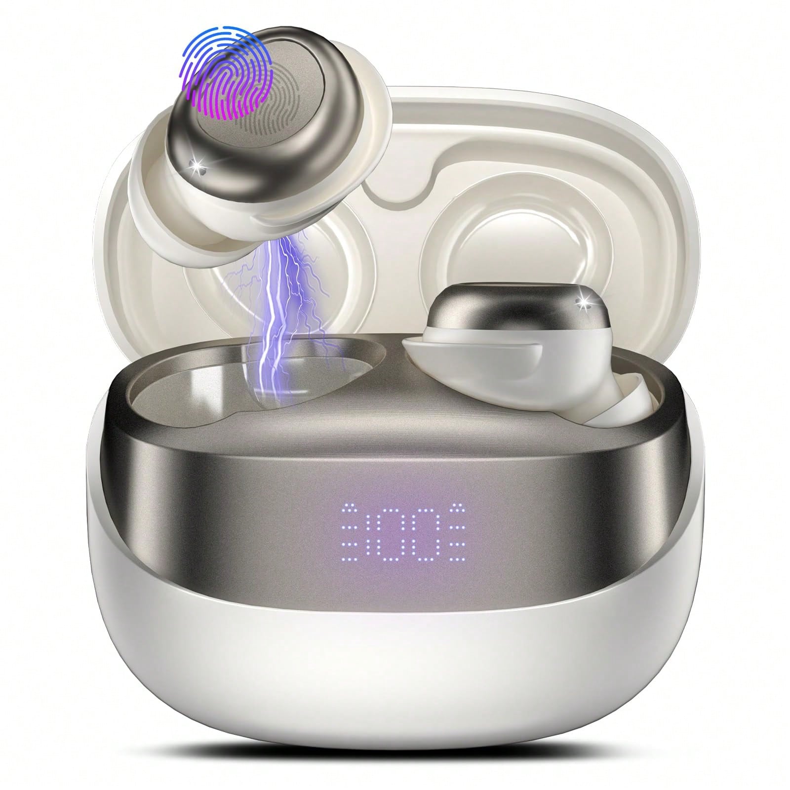 Earbuds Charging Case - Sleep Earbuds Bluetooth 5.4 In Ear