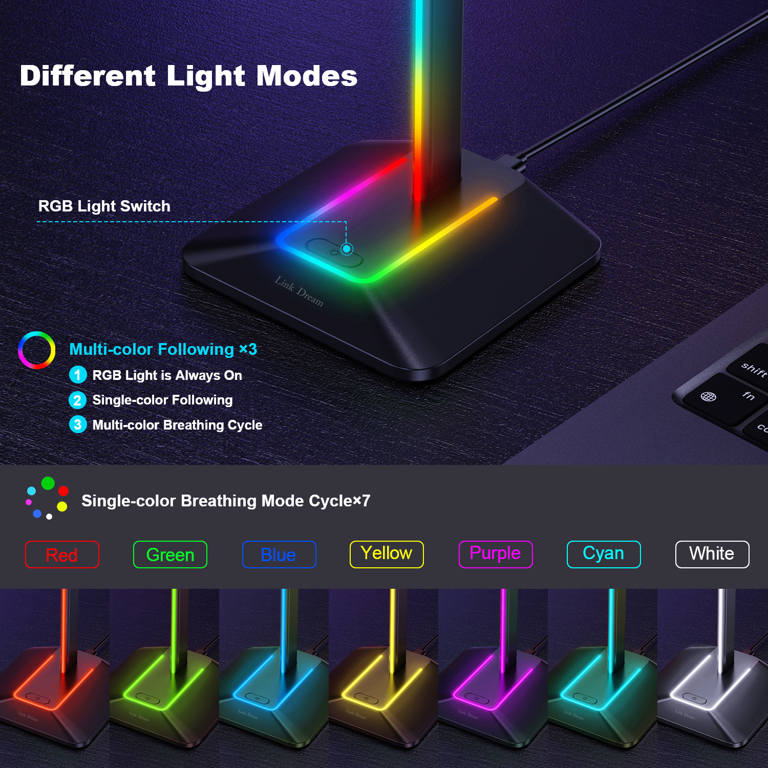 New Bee Z8 RGB Headphones Stan – обзор и цена Gaming Headset Rgb