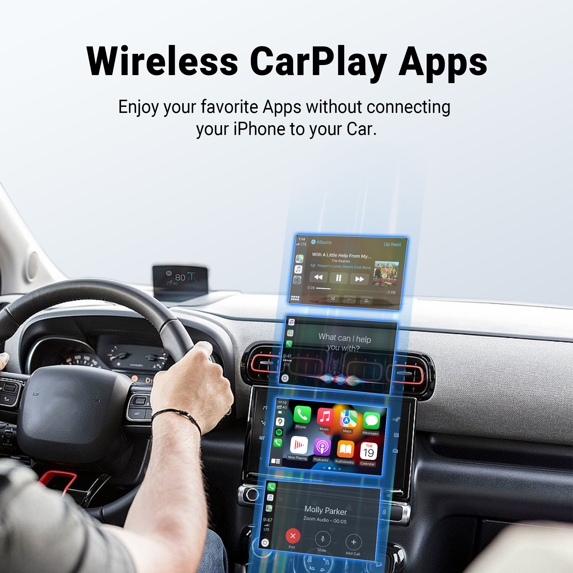 OTTOMOTION Mini Wireless CarPl – обзор и цена Bluetooth Adapter Receiver