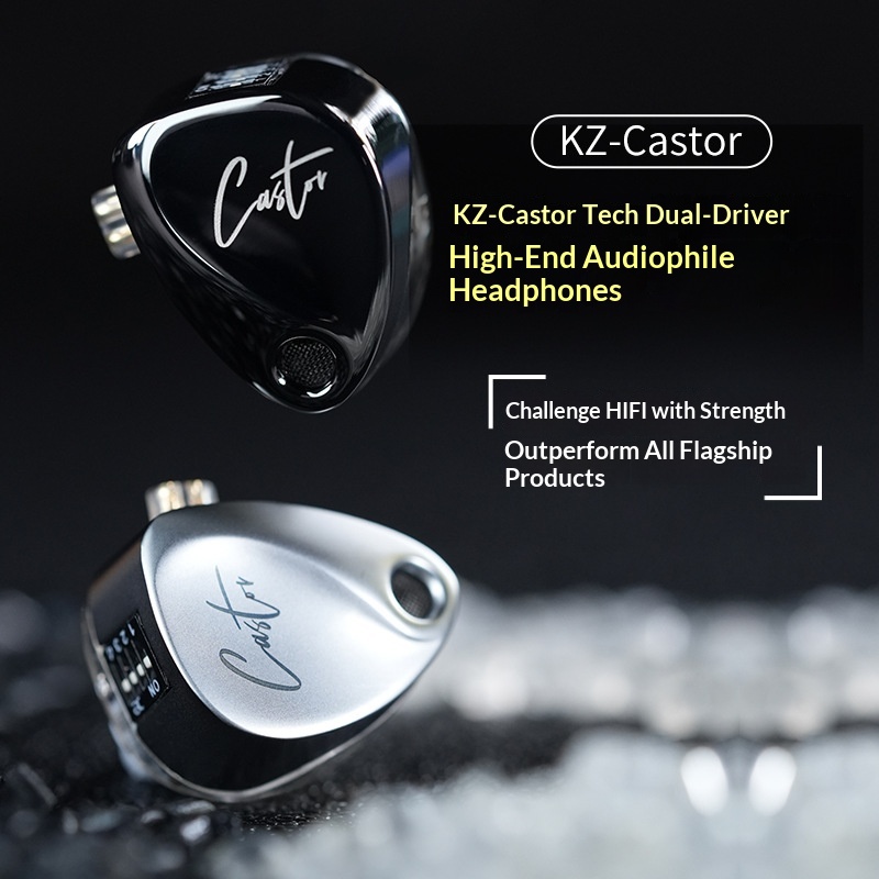 KZ Castor In Ear Wired Headpho – обзор и цена Audiophile Headphone Wired