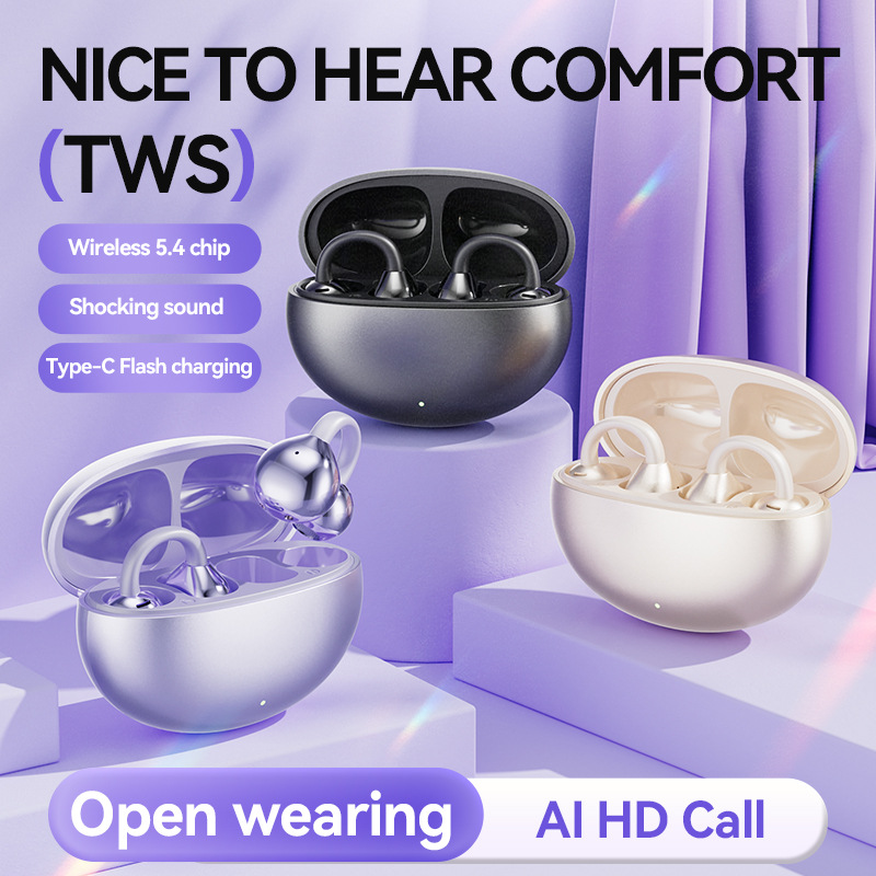 New Hot-Selling Ear-Clip Bluet – обзор и цена Wireless Earbuds Tws