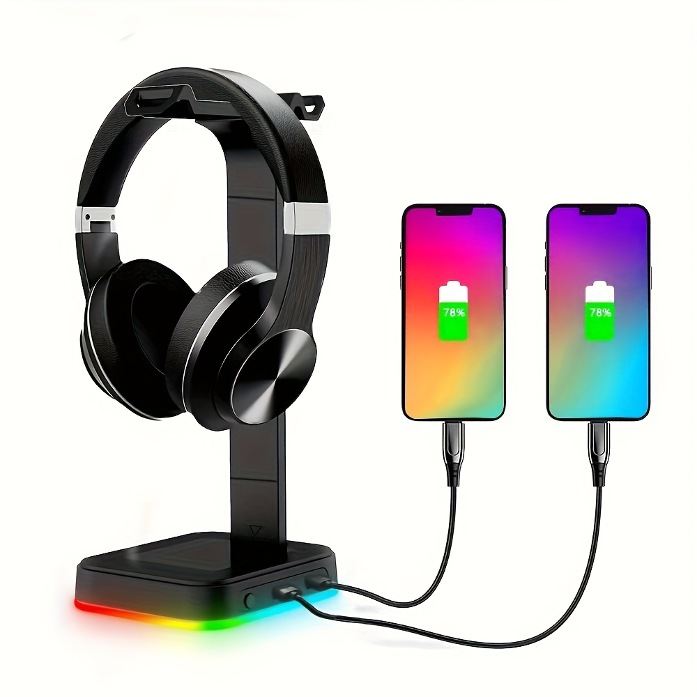 Gaming Headset Stand Adjustabl – обзор и цена Gaming Headset Rgb