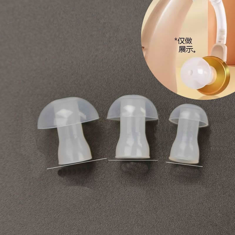 100pcs  Ear Cap Cushion for He – обзор и цена Silicone Ear Tip Replacement