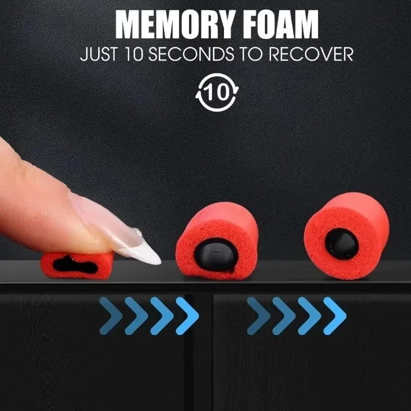 6/1Pairs Soft Memory Foam Earb – обзор и цена Earphone Foam Tip