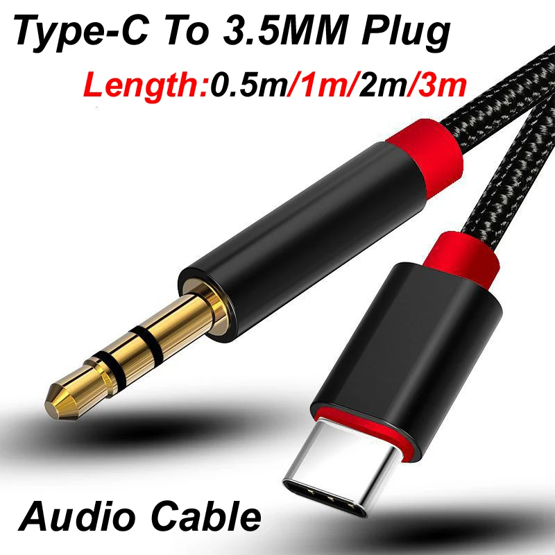 0.5m/1m/2m/3m Type-C USB-C To  – обзор и цена Audiophile Headphone Wired