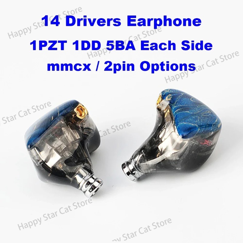 14 Drivers Iem Earphones Hifi  – обзор и цена In Ear Monitor Iem