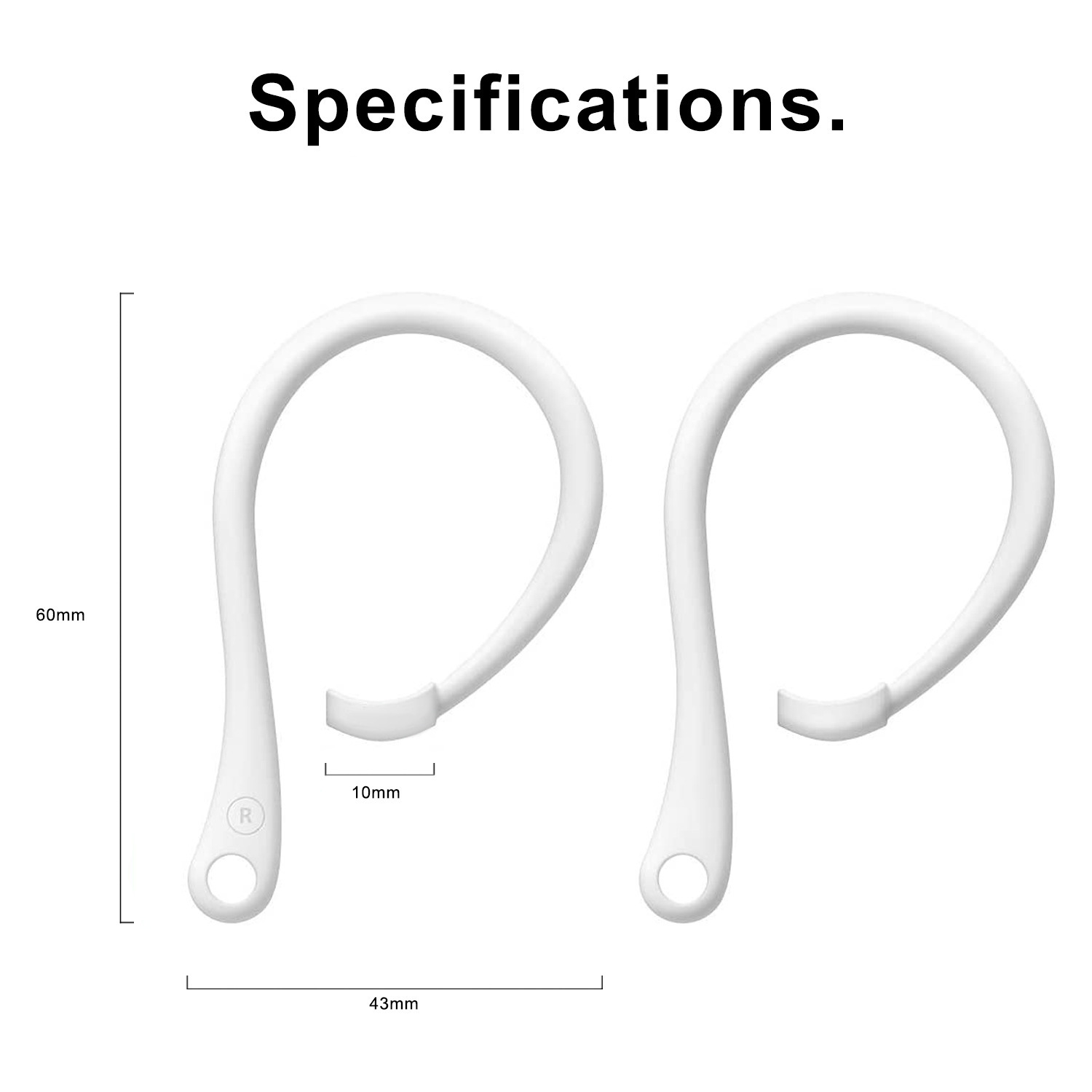 1 Pair Silicone Anti-lost Sili – обзор и цена Sports Earphone Hook