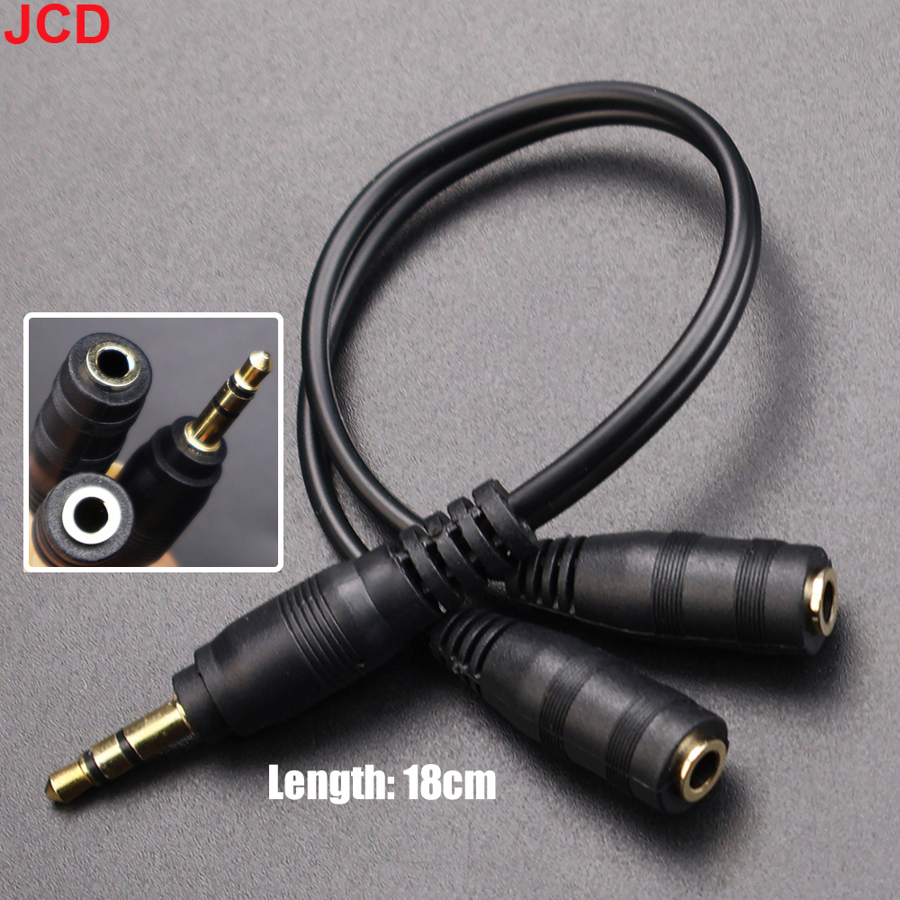 JCD 1Male to 2 Dual Female Y S – обзор и цена Earphone Splitter Jack