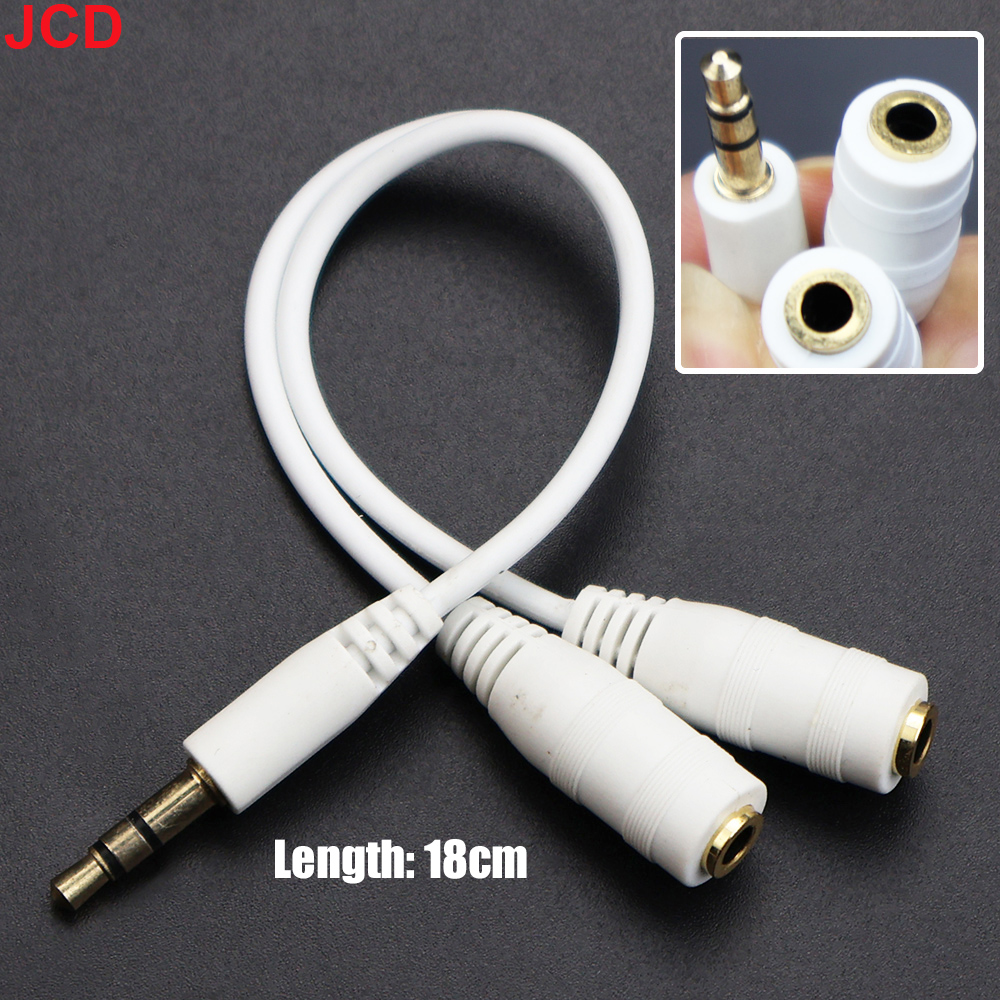 JCD 1Male to 2 Dual Female Y S – обзор и цена Earphone Splitter Jack