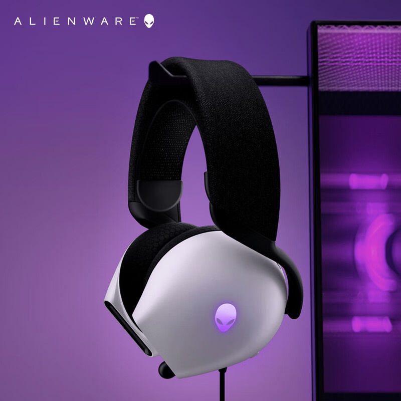A Lienware AW520H Black/White  – обзор и цена Gaming Headset Rgb