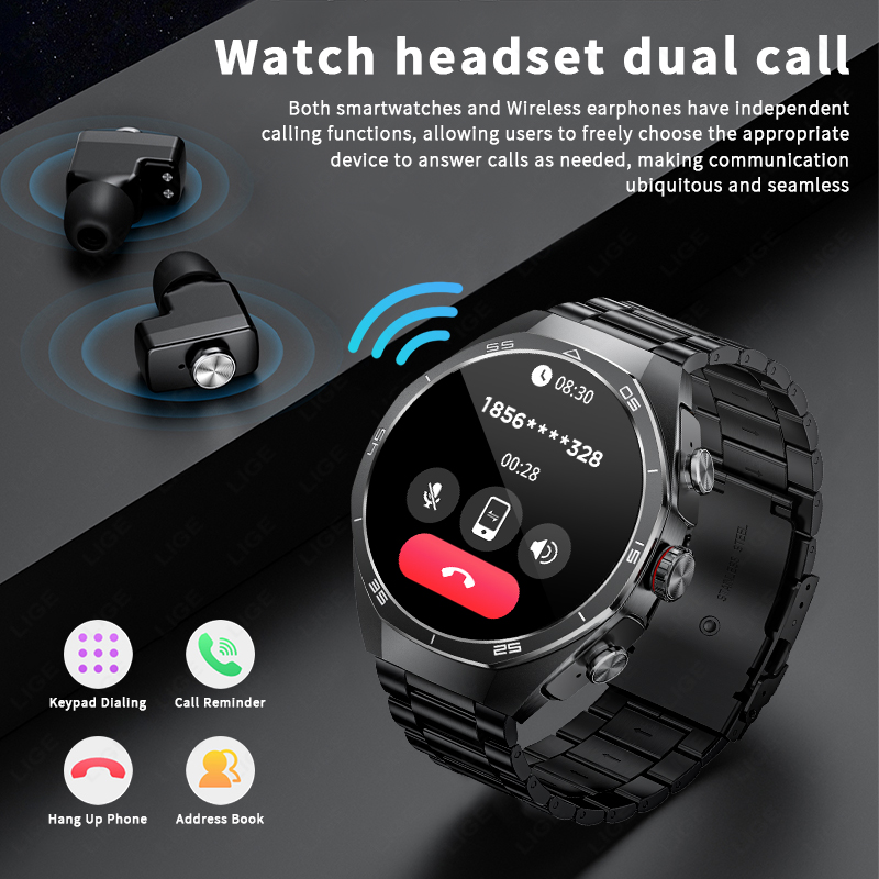TWS Music Watches Earbuds Smar – обзор и цена Earbuds Charging Case