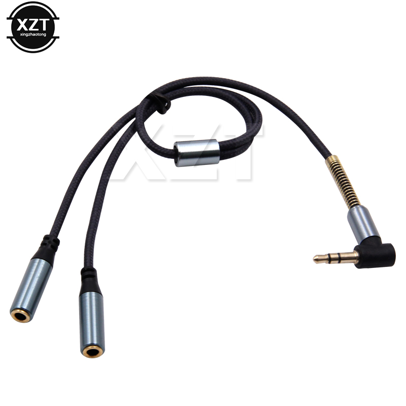 3.5mm 1 To 2 Audio Aux Y Split – обзор и цена Earphone Splitter Jack
