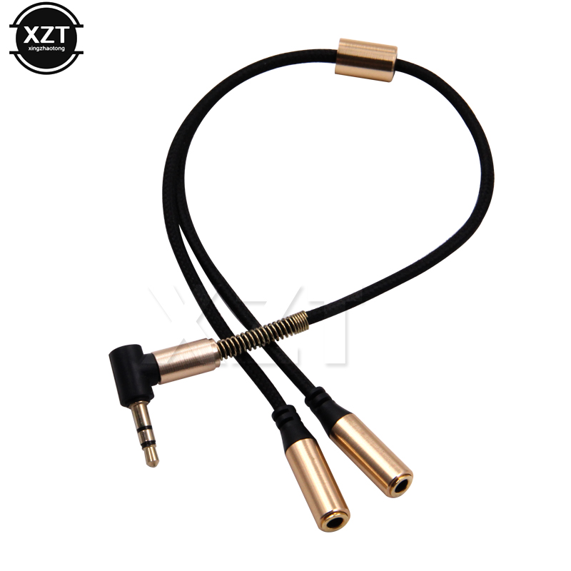 3.5mm 1 To 2 Audio Aux Y Split – обзор и цена Earphone Splitter Jack