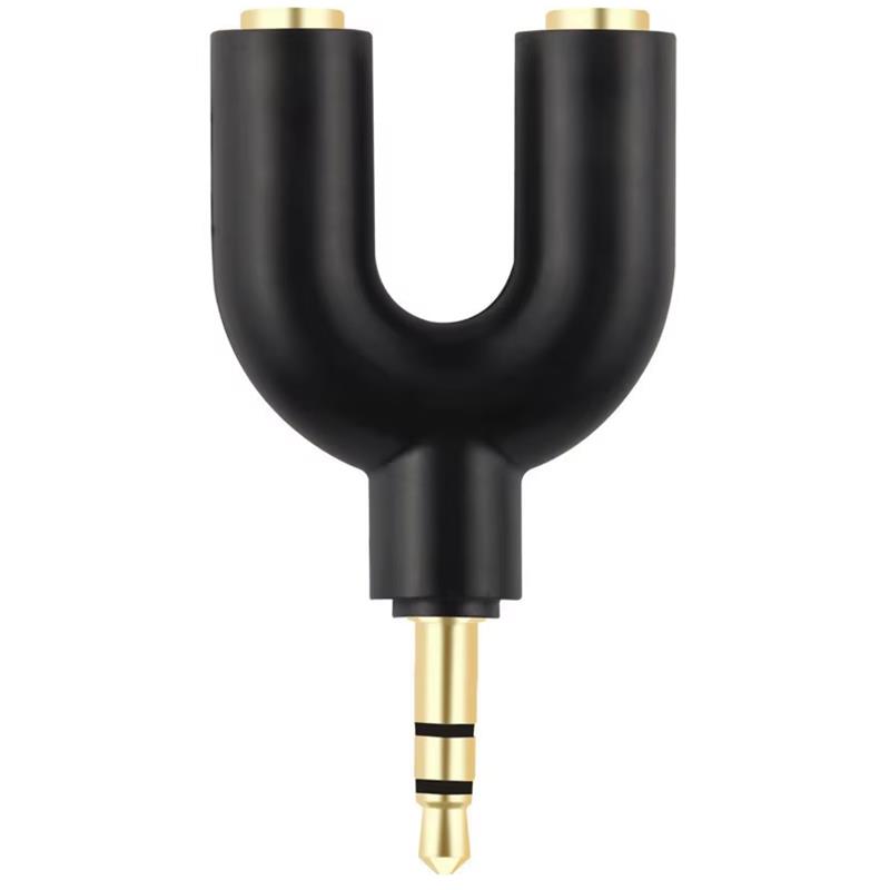U Type Adapter Y Shape 3.5mm S – обзор и цена Earphone Splitter Jack