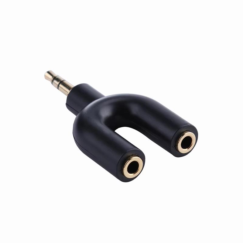 U Type Adapter Y Shape 3.5mm S – обзор и цена Earphone Splitter Jack