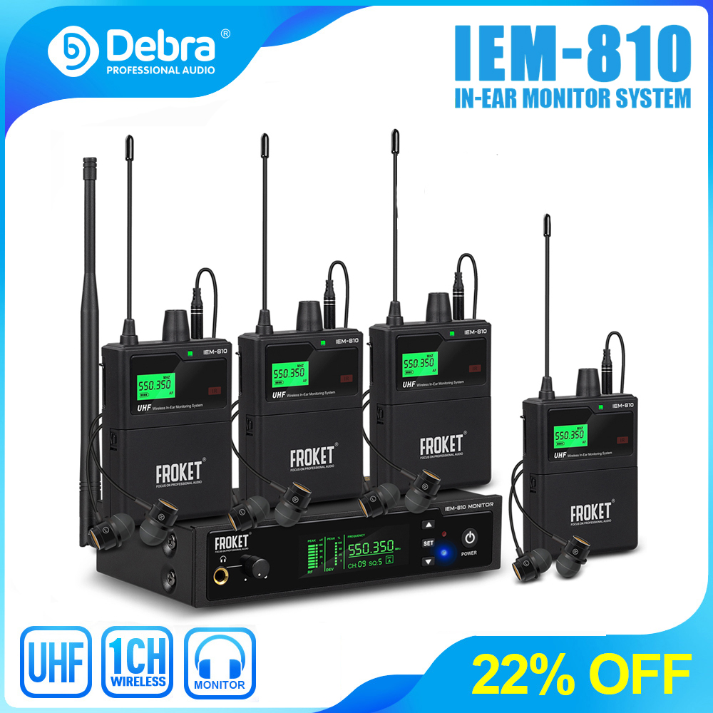 Debra New UHF In-Ear Monitorin – обзор и цена In Ear Monitor Iem
