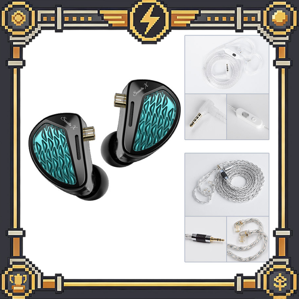 KZ Sonata X In-Ear Monitor Ear – обзор и цена Audiophile Headphone Wired
