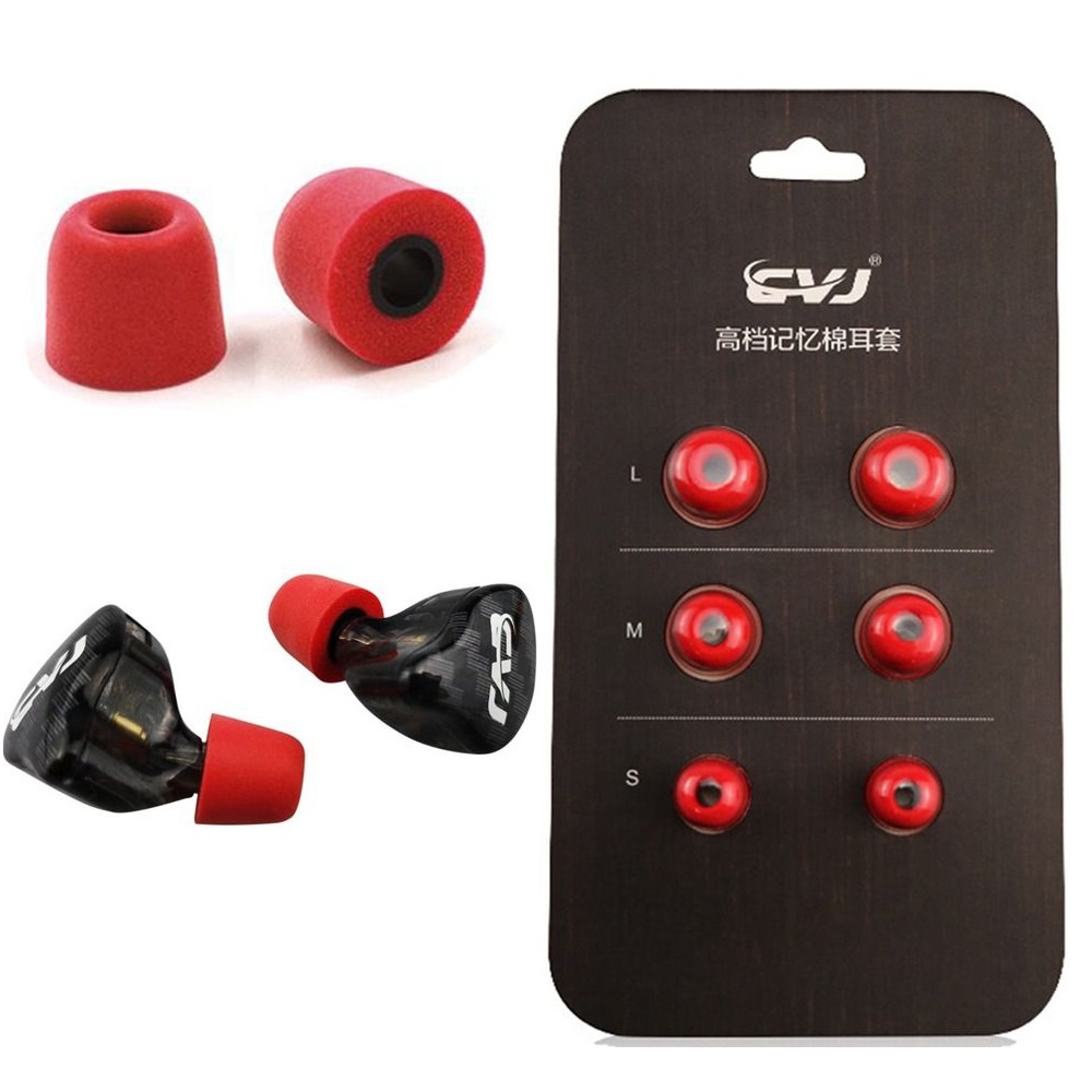 3Pairs Upgrade Noise Isolating – обзор и цена Earphone Foam Tip