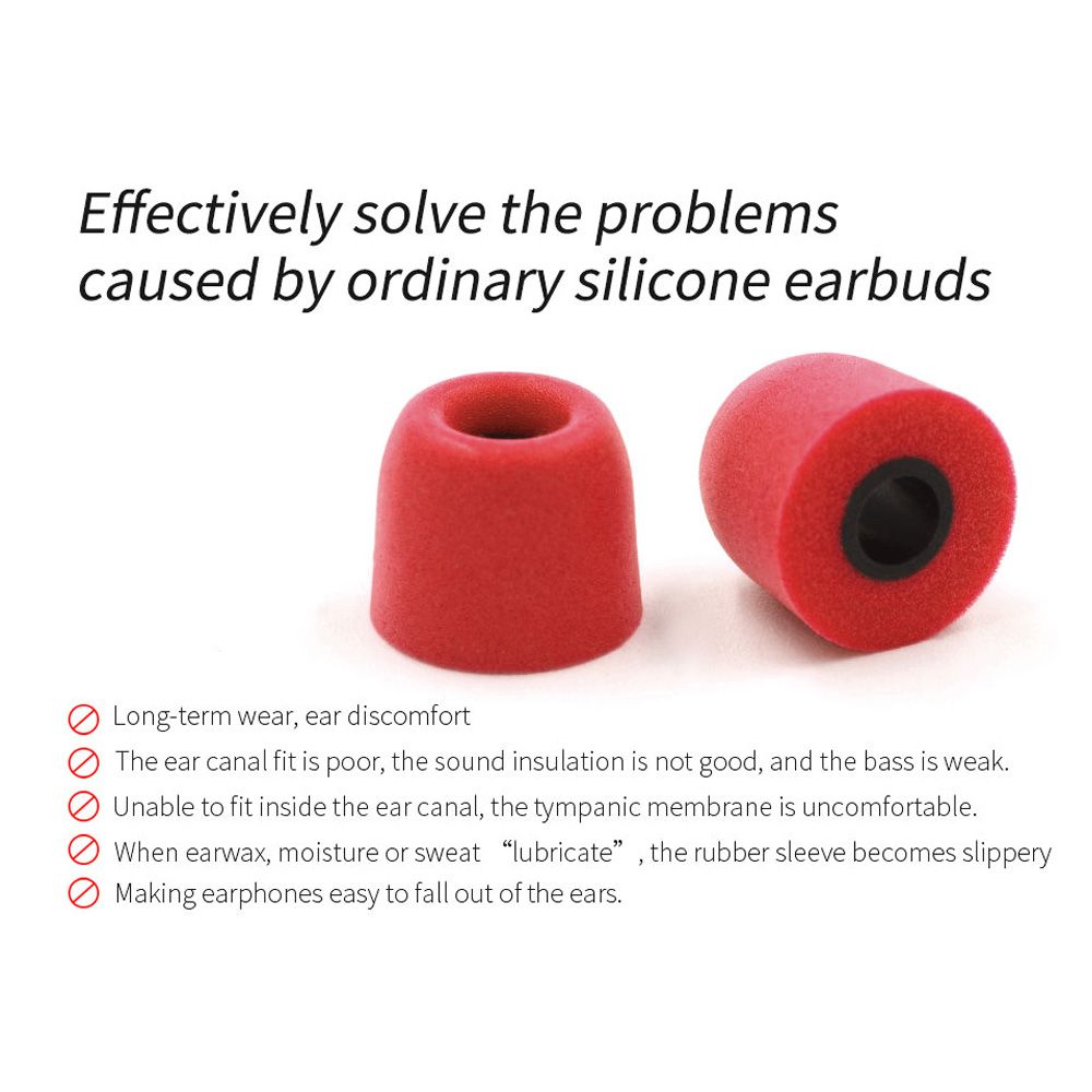 3Pairs Upgrade Noise Isolating – обзор и цена Earphone Foam Tip