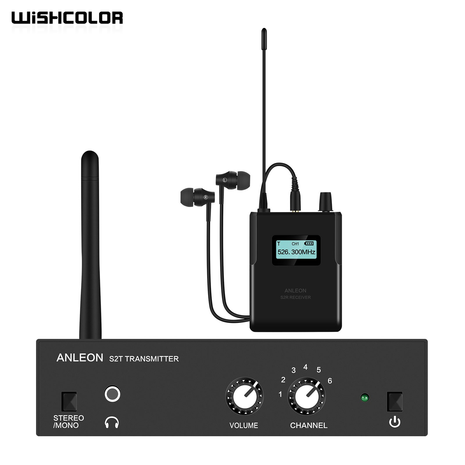 Wishcolor ANLEON S2 526-535MHz – обзор и цена In Ear Monitor Iem