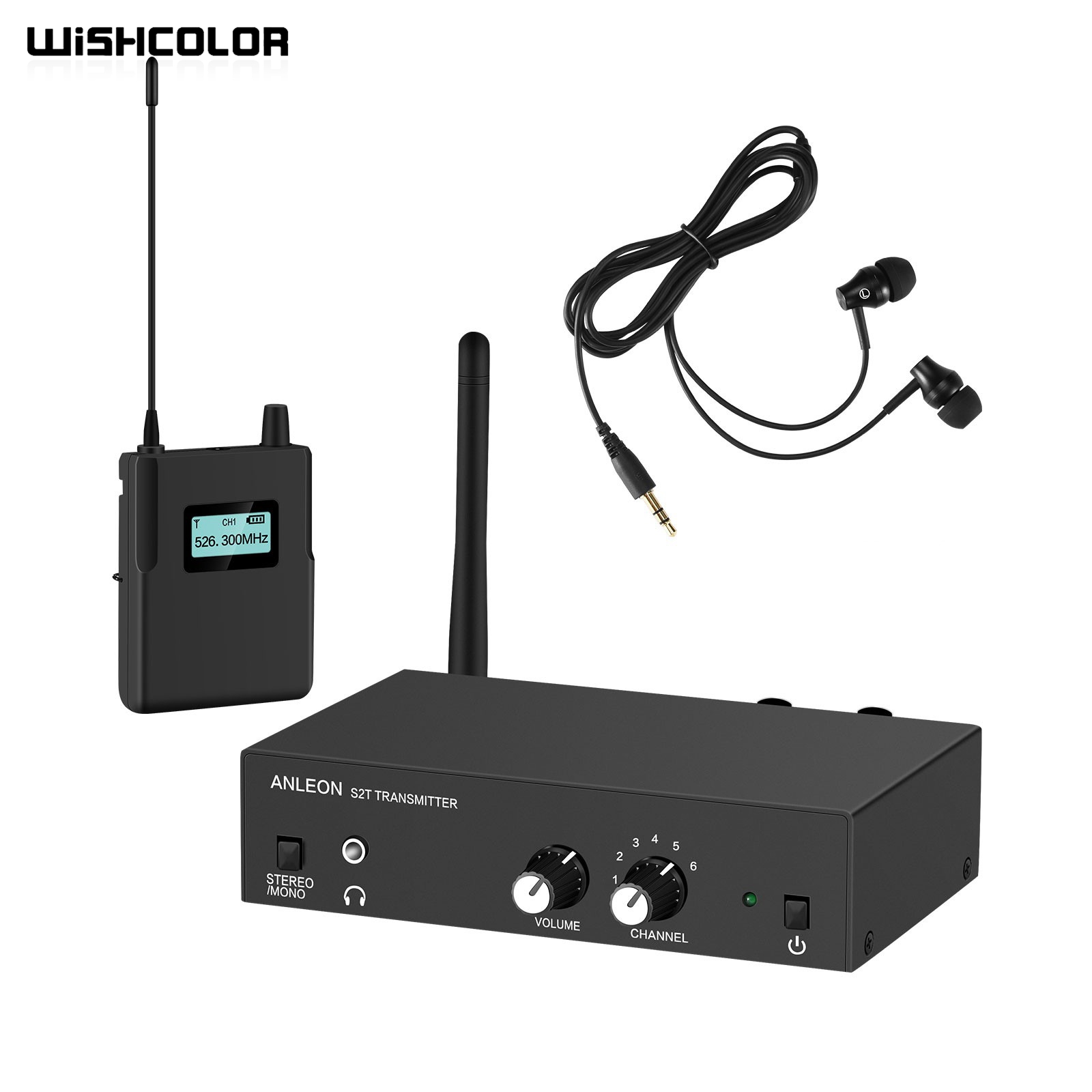 Wishcolor ANLEON S2 526-535MHz – обзор и цена In Ear Monitor Iem