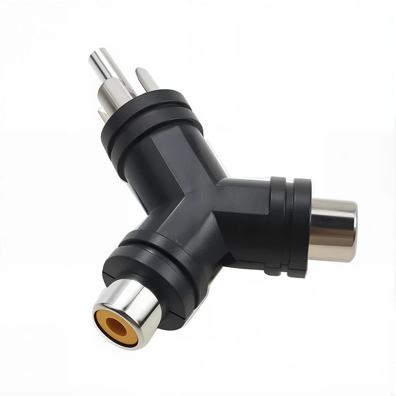 5pcs RCA Jack Female To Male P – обзор и цена Audio Splitter Y