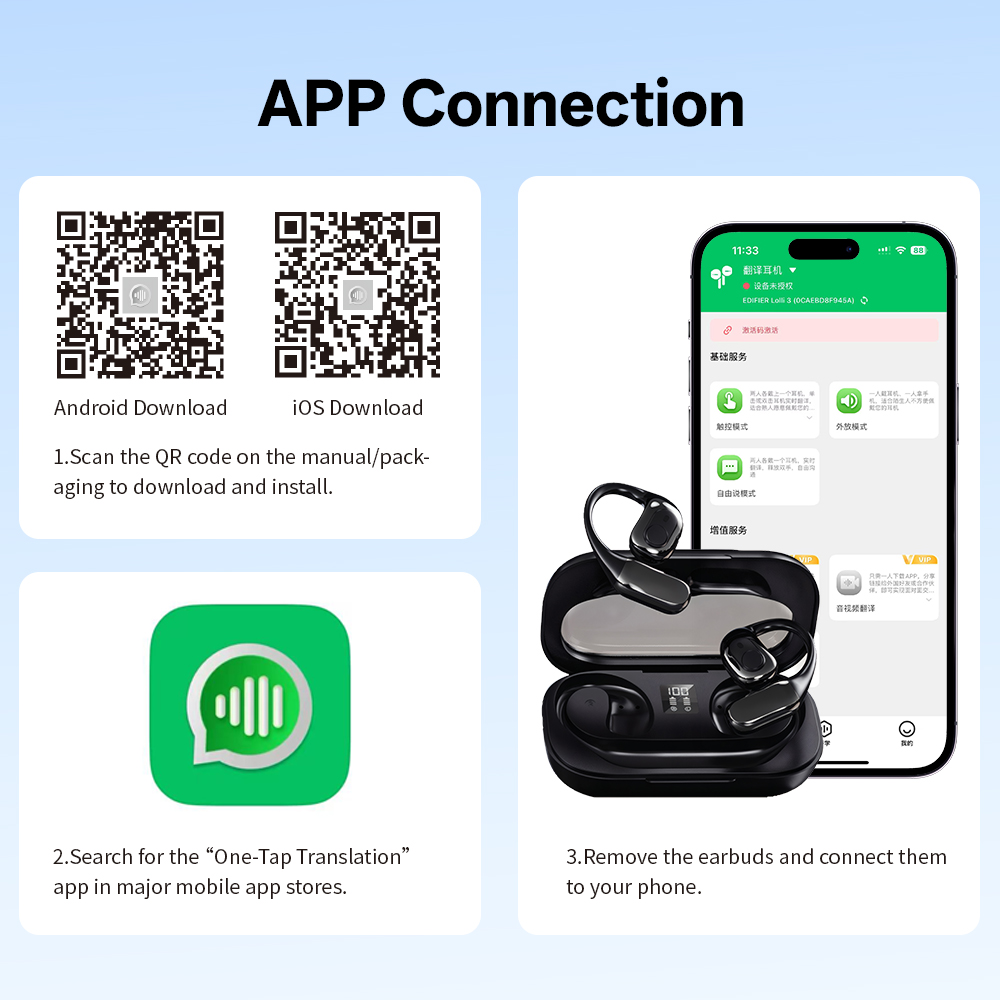 MSAI T23 AI Translator Earbuds – обзор и цена Earbuds Charging Case