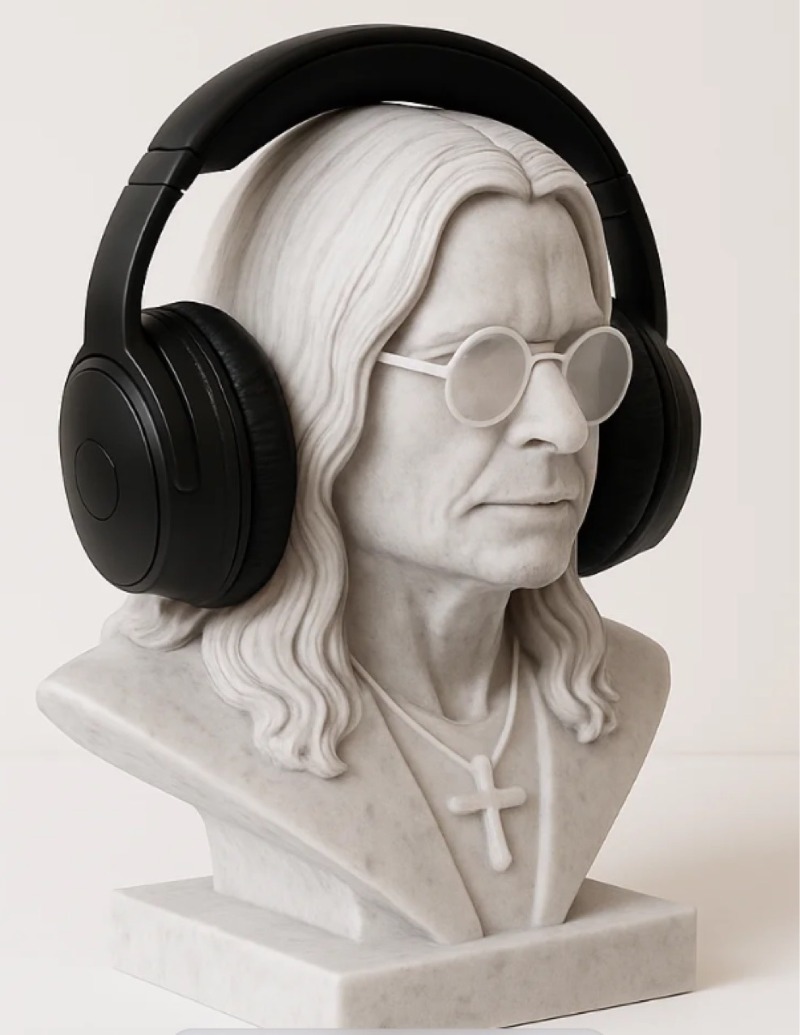 Heavy Metal Rock Legend Inspir – обзор и цена Headphone Stand Desk