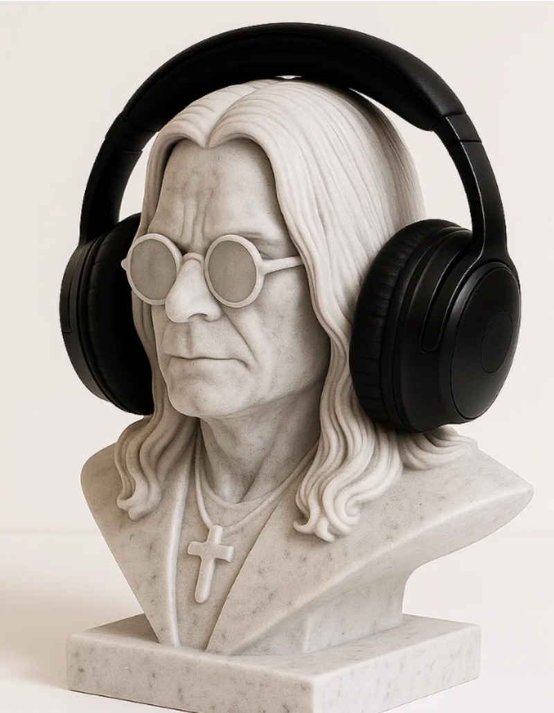 Heavy Metal Rock Legend Inspir – обзор и цена Headphone Stand Desk