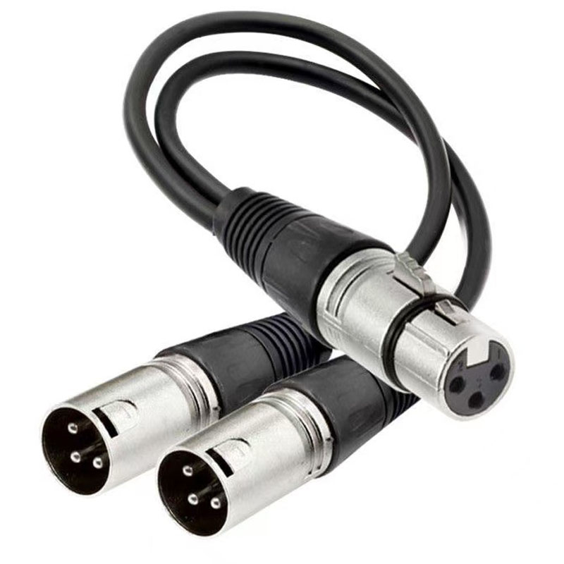 XLR Splitter Cable 3 Pin Femal – обзор и цена Audio Splitter Y
