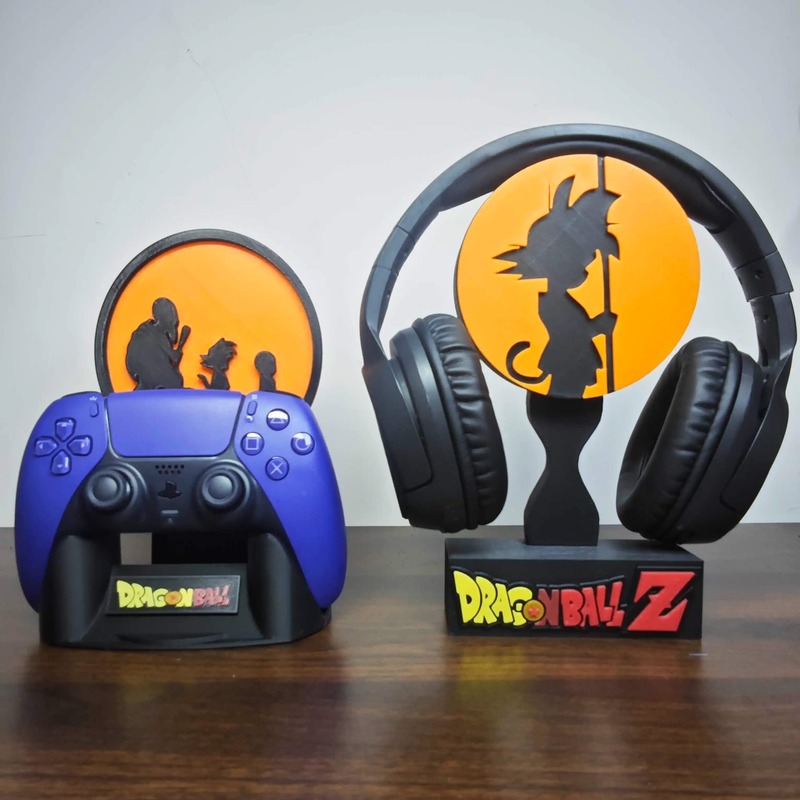 Anime Dragon Ball Z Figure Gok – обзор и цена Headphone Stand Desk