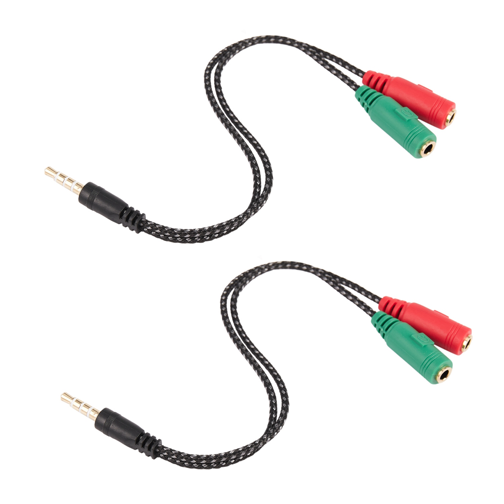 -[A51I Digital]2Pcs Cable Adap – обзор и цена Earphone Splitter Jack