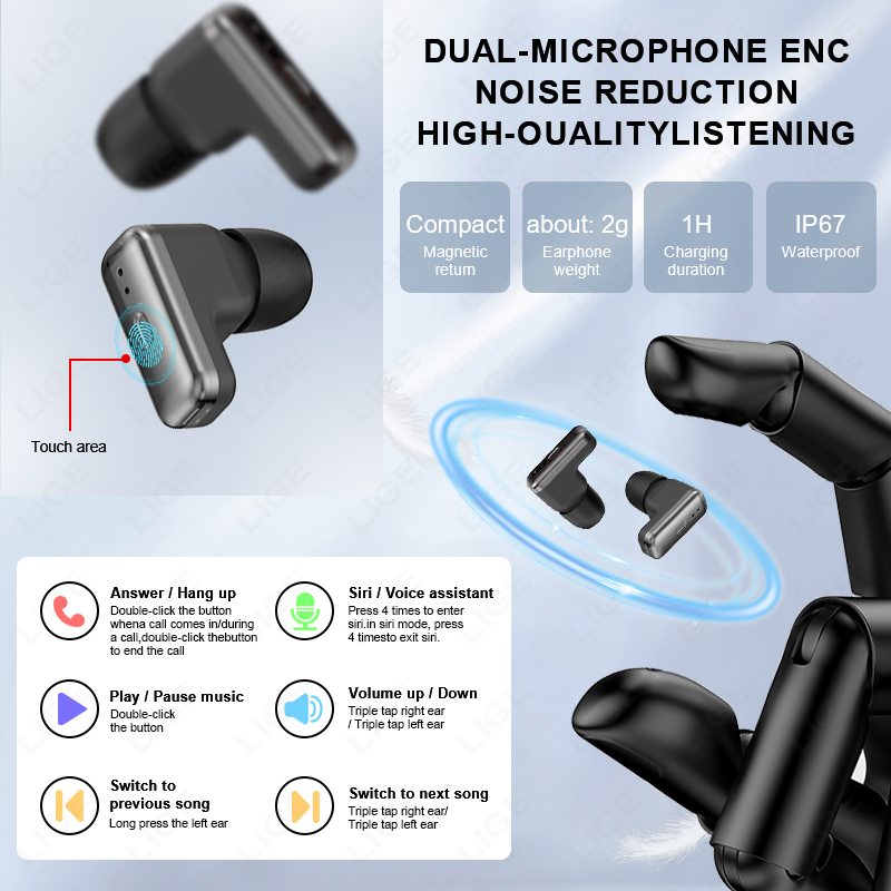 New Smart Watch BT Call Wirele – обзор и цена Wireless Earbuds Tws