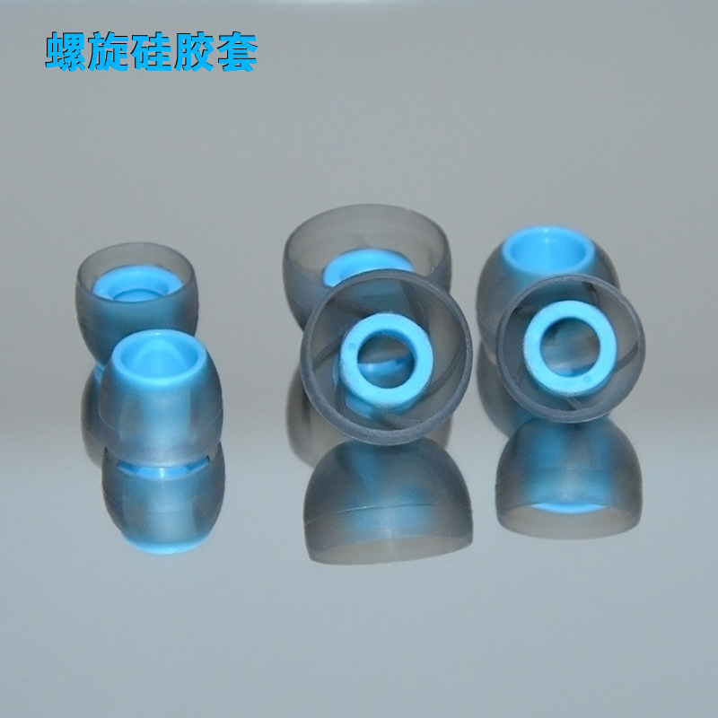 QKZ Spiral Silicone Ear Tips R – обзор и цена Silicone Ear Tip Replacement