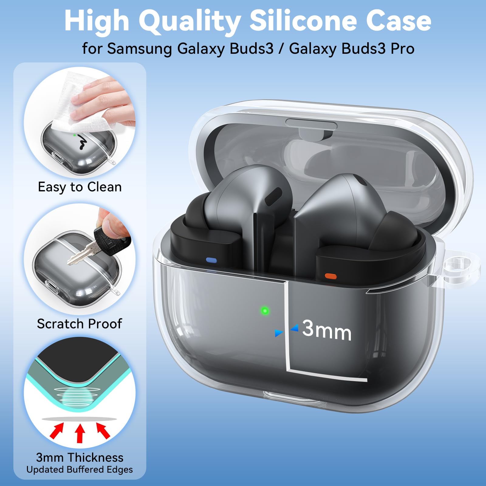 for Samsung Galaxy Buds 3 Pro  – обзор и цена Earbuds Charging Case