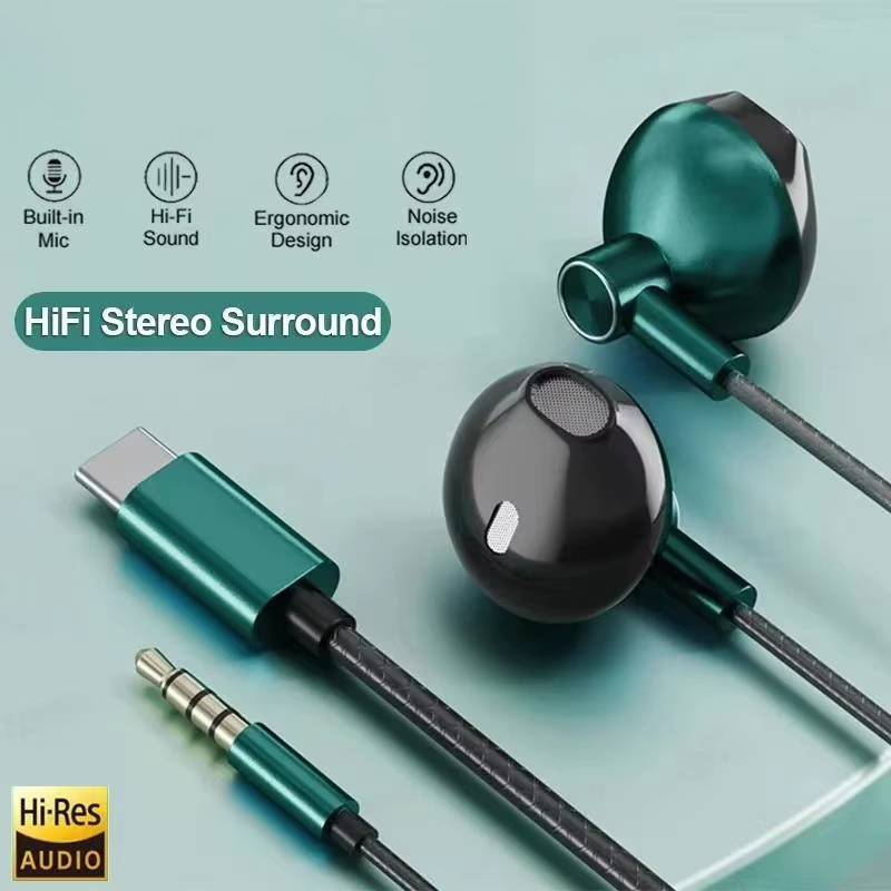 Type C 3.5mm HIFI Stereo Wired – обзор и цена Audiophile Headphone Wired