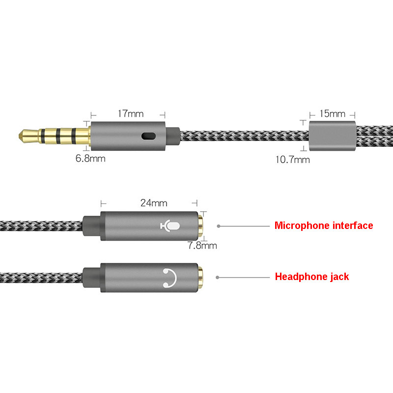 1/3/5PCS 3.5mm Audio Splitter  – обзор и цена Earphone Splitter Jack