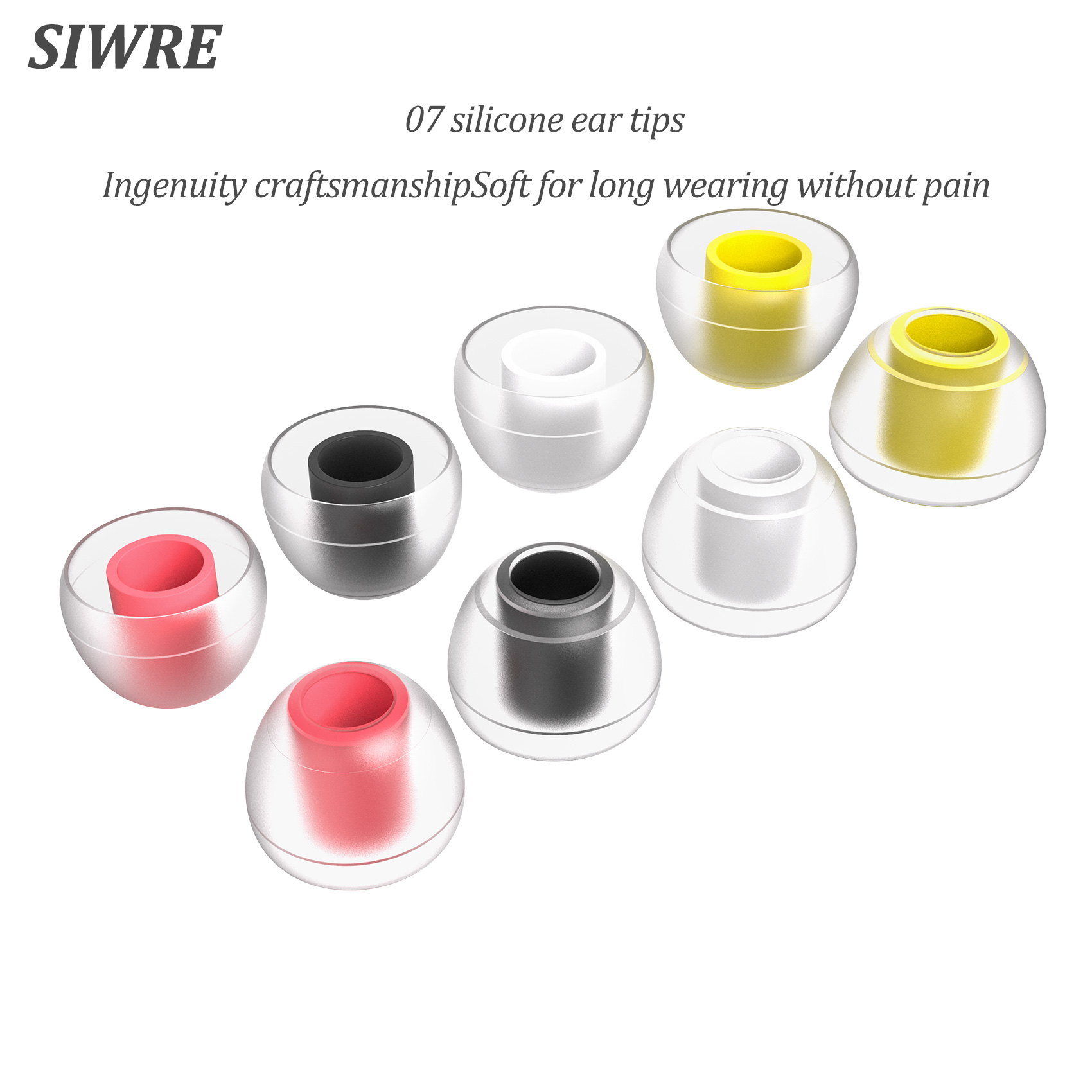 SIWRE 07 Silicone Eartips for  – обзор и цена In Ear Monitor Iem