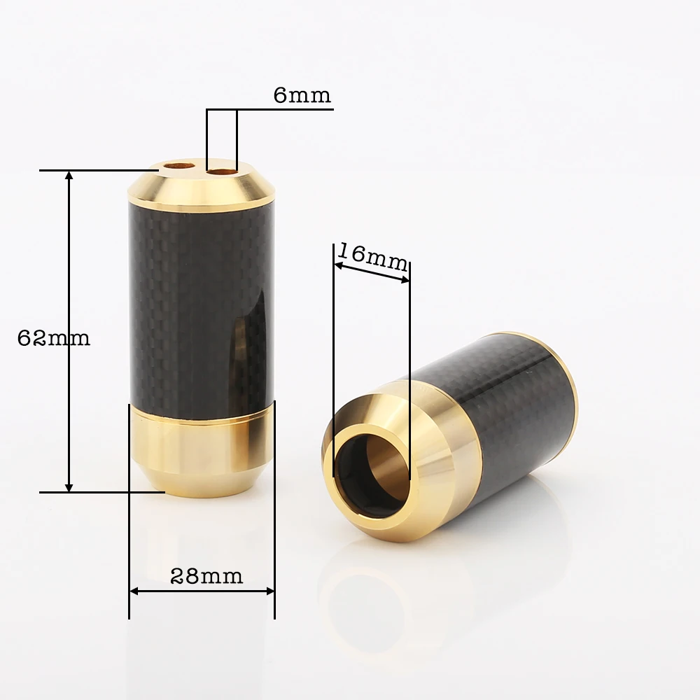 Audiocrast Carbon fiber Gold P – обзор и цена Audio Splitter Y