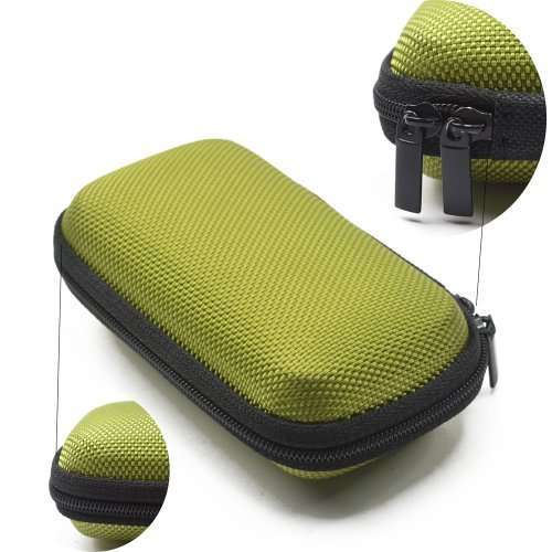 Green Rectangle Shaped Hard Ea – обзор и цена Headphone Case Hard