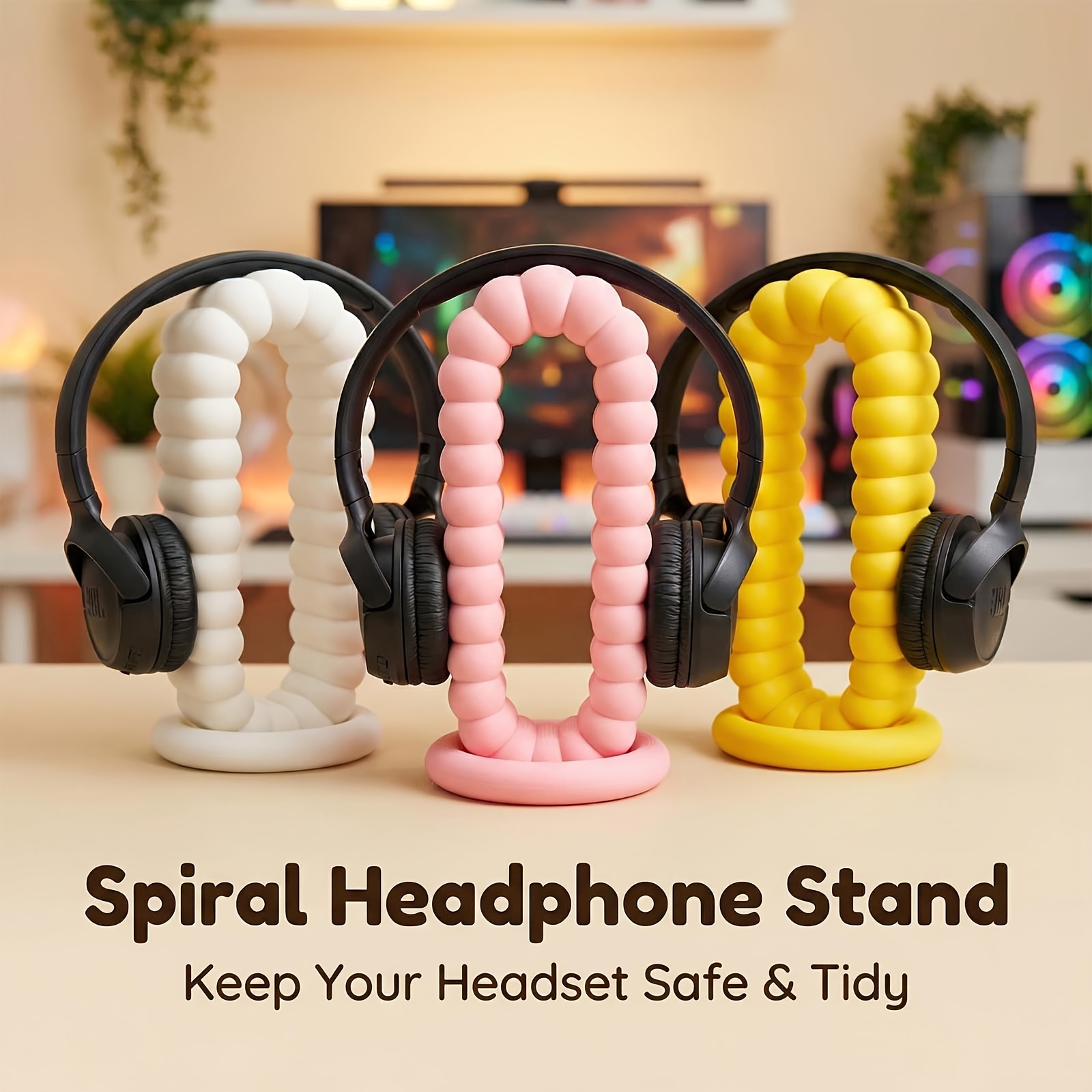 3D Printed Creative Headphone  – обзор и цена Headphone Stand Desk
