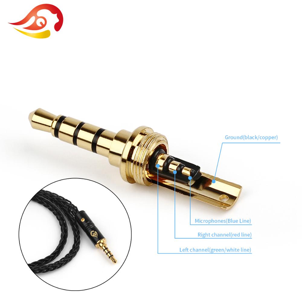 QYFANG 3.5mm Audio Jack 3/4 Po – обзор и цена Audiophile Headphone Wired
