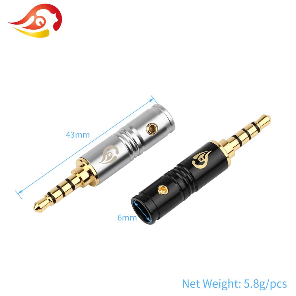QYFANG 3.5mm Audio Jack 3/4 Po – обзор и цена Audiophile Headphone Wired