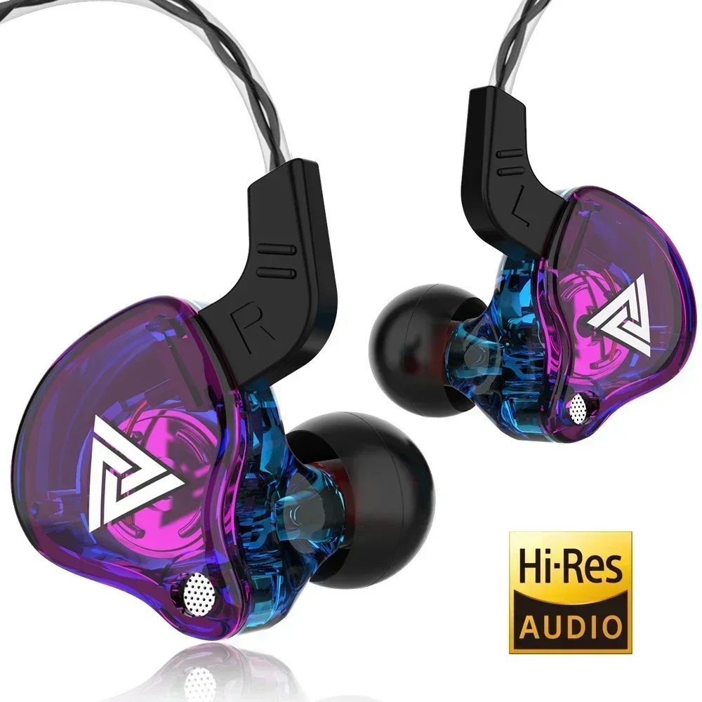 NEW QKZ AK6 Copper Driver HiFi – обзор и цена Wired Earphone Mic