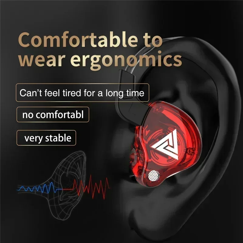 NEW QKZ AK6 Copper Driver HiFi – обзор и цена Wired Earphone Mic