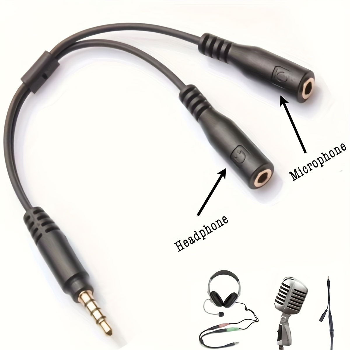 3.5mm Stereo Audio 1Male to 2  – обзор и цена Audio Splitter Y