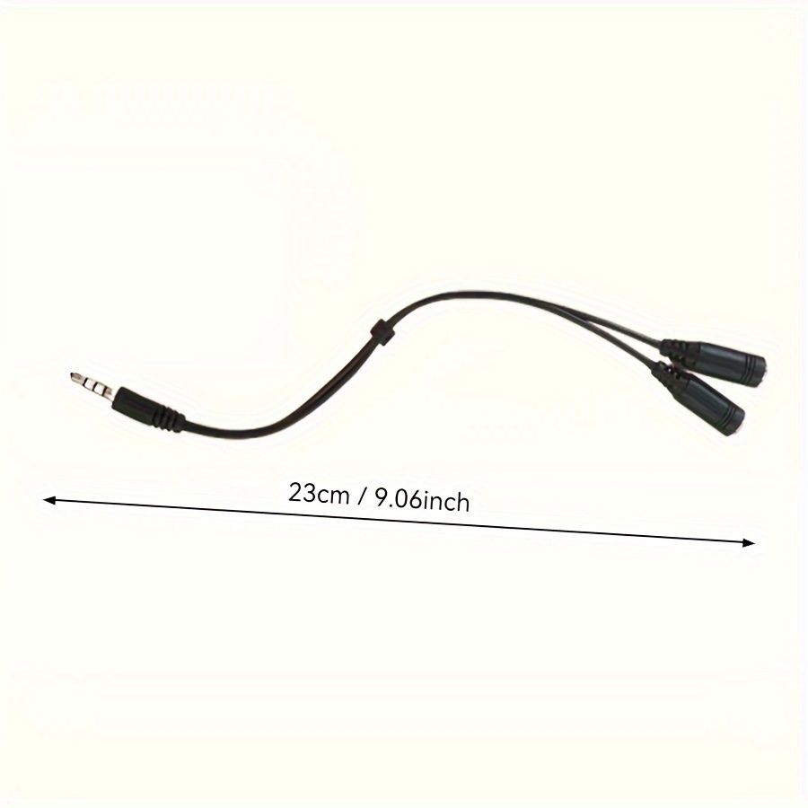 3.5mm Stereo Audio 1Male to 2  – обзор и цена Audio Splitter Y