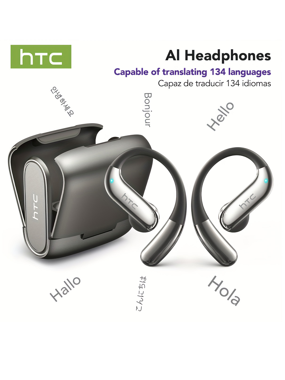 Open-ear Bluetooth Headphones  – обзор и цена Earbuds Charging Case