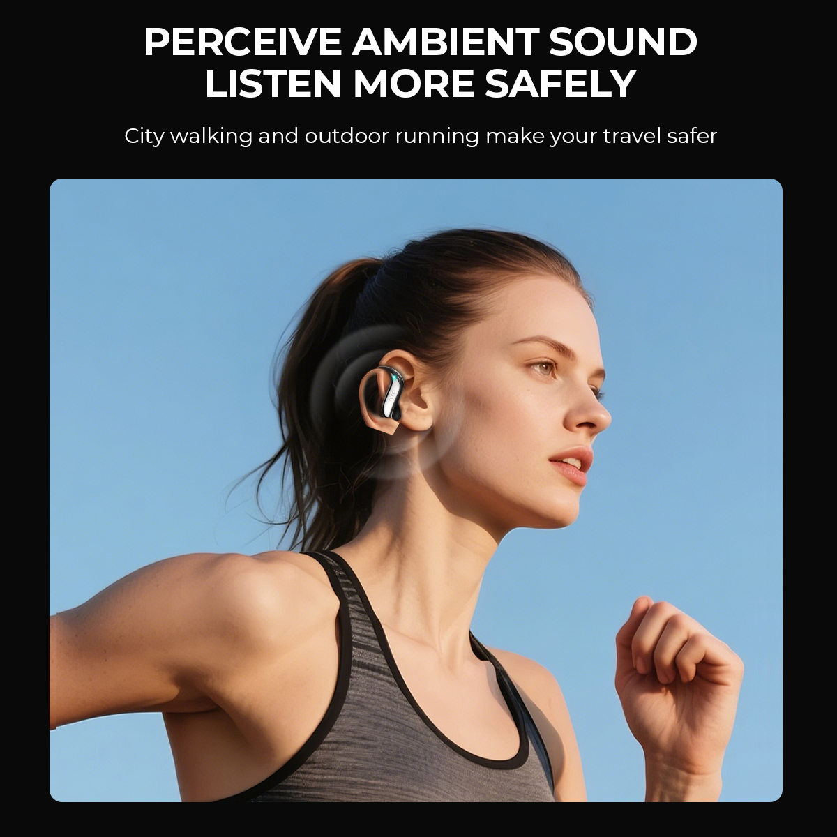 Open-ear Bluetooth Headphones  – обзор и цена Earbuds Charging Case