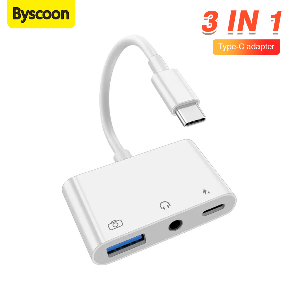3 in 1 Type C to 3.5mm Jack Ea – обзор и цена Earphone Splitter Jack